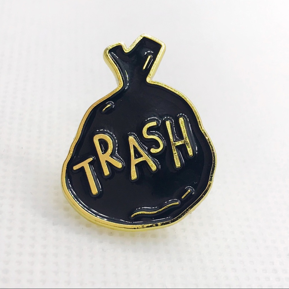 trash bag pin